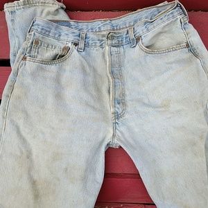 Button Fly Levi's 501s